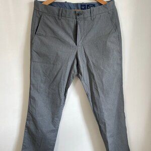 Gap Slim Fit Grey Slacks size 33x30